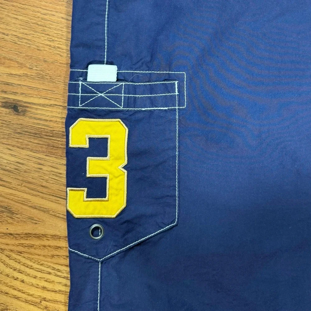Polo Ralph Lauren Board Shorts Navy Blue Big Pony Mercer Polo Team Mens Size 38